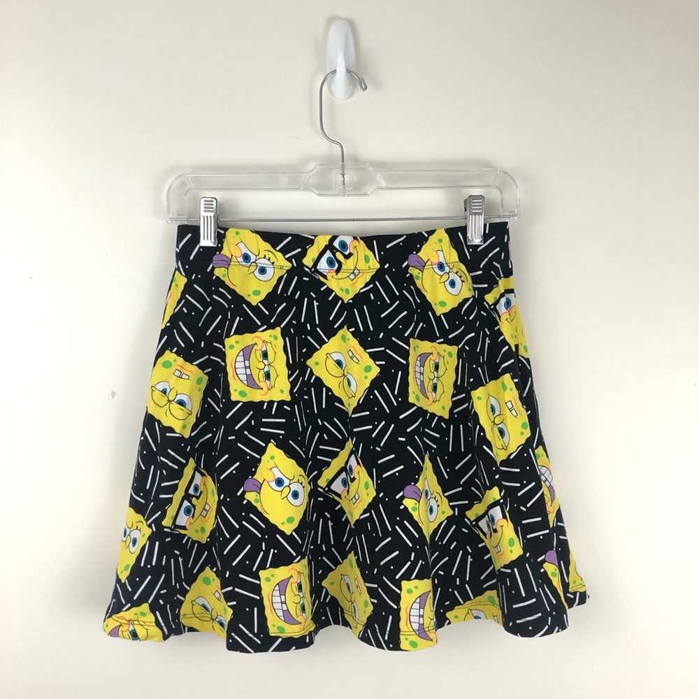 Nickelodeon Sponge Bob Squarepants Skater Mini Skirt